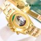 Clean Factory Rolex Daytona 4130 Gold Face Watch  041309 (7)_th.jpg